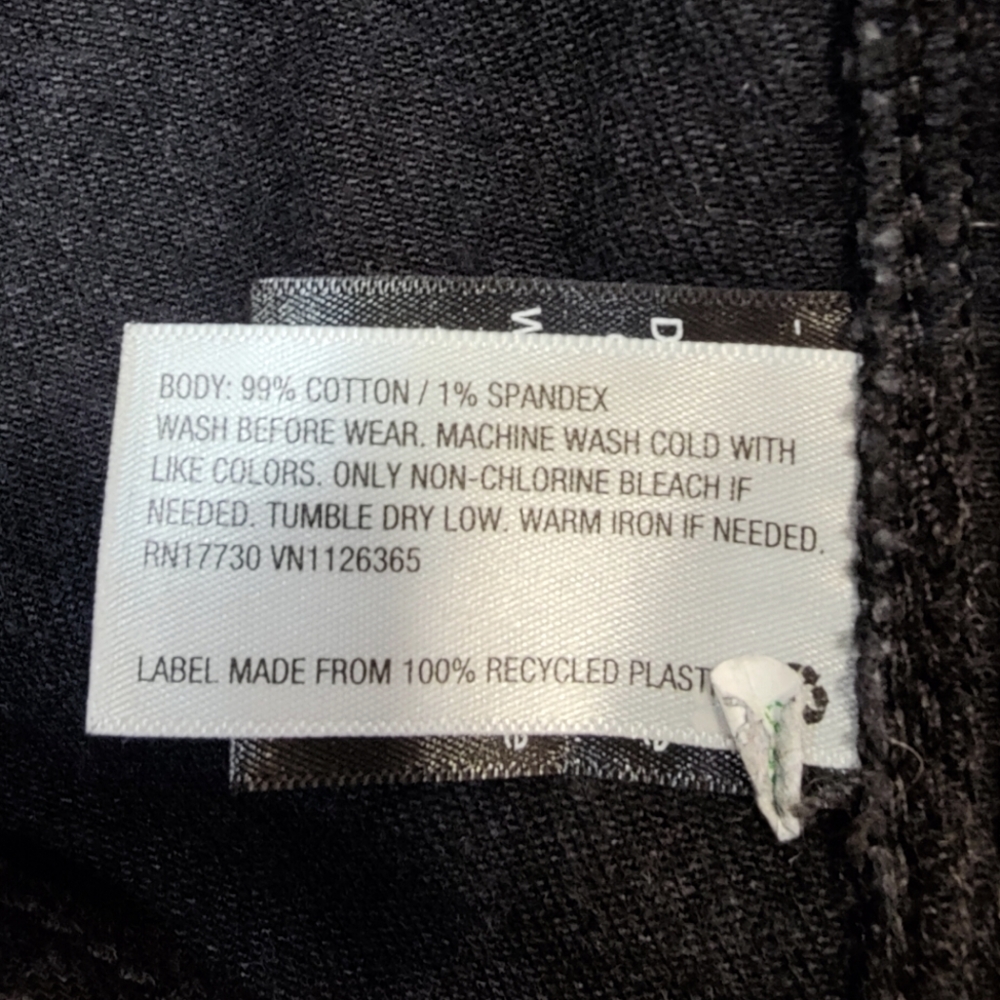 Universal Thread Black Denim Jacket - image 5